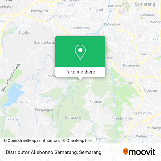 Distributor Akebonno Semarang map