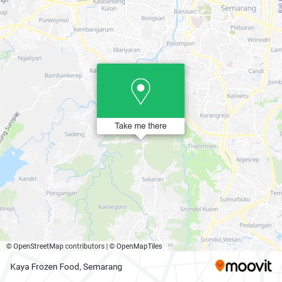 Kaya Frozen Food map