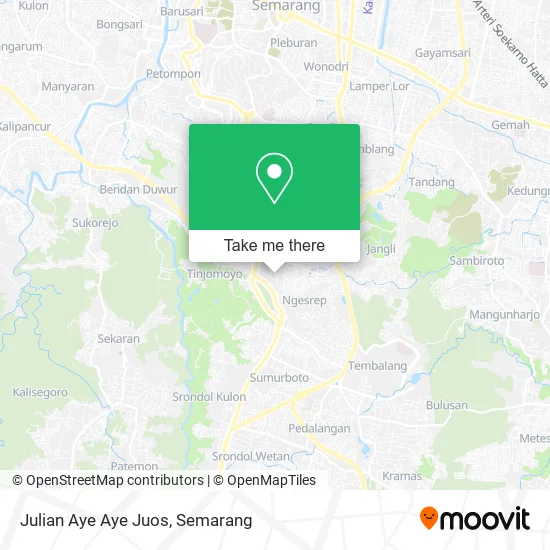 Julian Aye Aye Juos map
