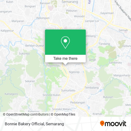 Bonnie Bakery Official map