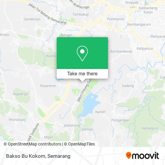 Bakso Bu Kokom map