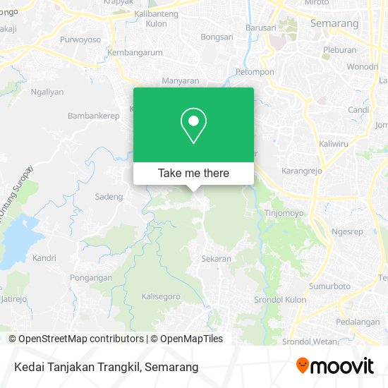 Kedai Tanjakan Trangkil map