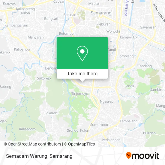 Semacam Warung map