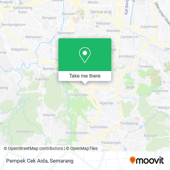 Pempek Cek Aida map