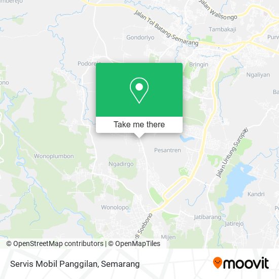 Servis Mobil Panggilan map