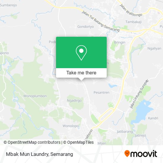 Mbak Mun Laundry map