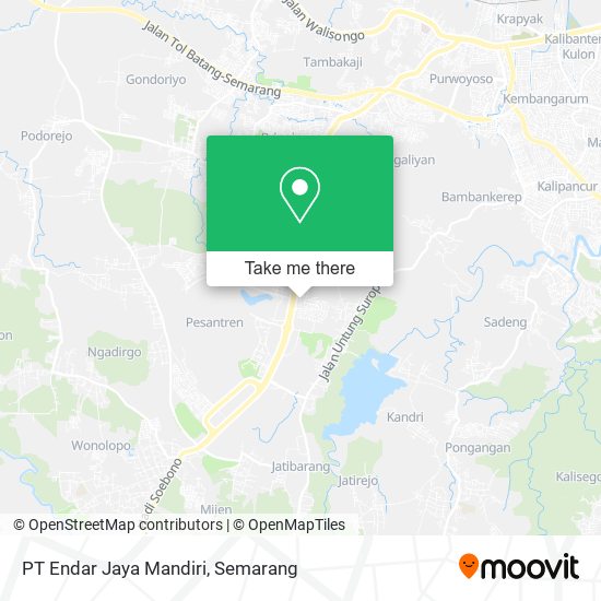 PT Endar Jaya Mandiri map