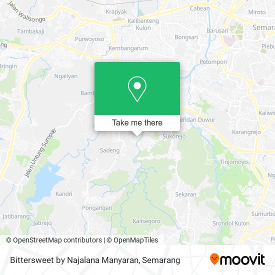 Bittersweet by Najalana Manyaran map