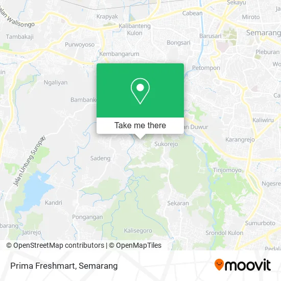 Prima Freshmart map