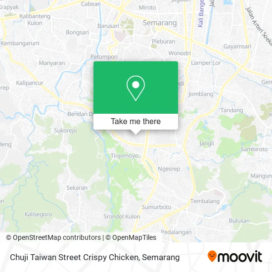 Chuji Taiwan Street Crispy Chicken map