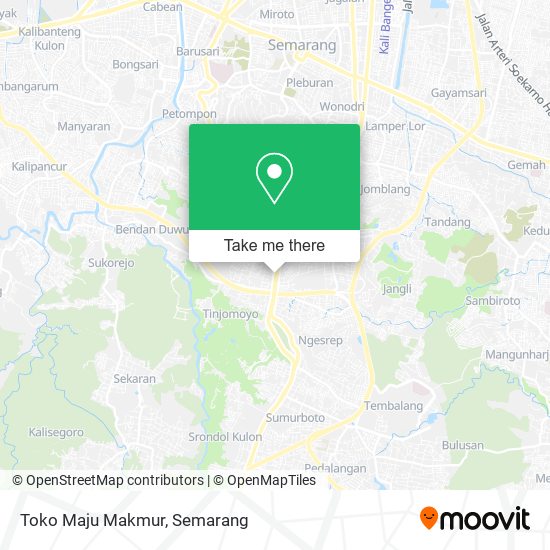 Toko Maju Makmur map