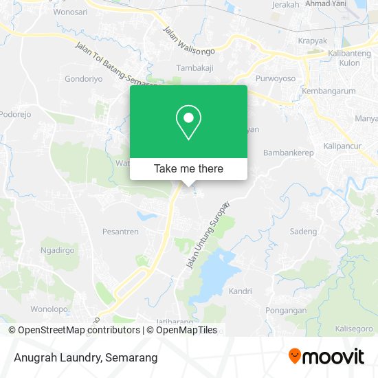 Anugrah Laundry map