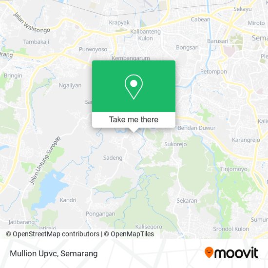 Mullion Upvc map