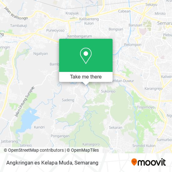 Angkringan es Kelapa Muda map