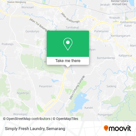 Simply Fresh Laundry map