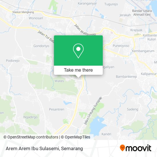 Arem Arem Ibu Sulasemi map