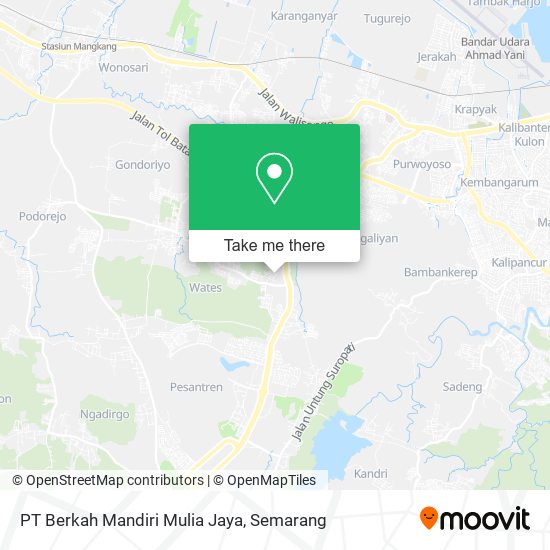 PT Berkah Mandiri Mulia Jaya map