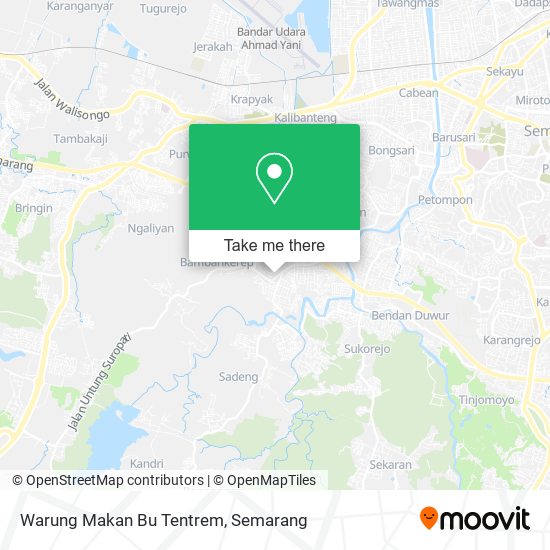Warung Makan Bu Tentrem map