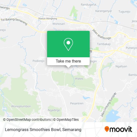Lemongrass Smoothies Bowl map