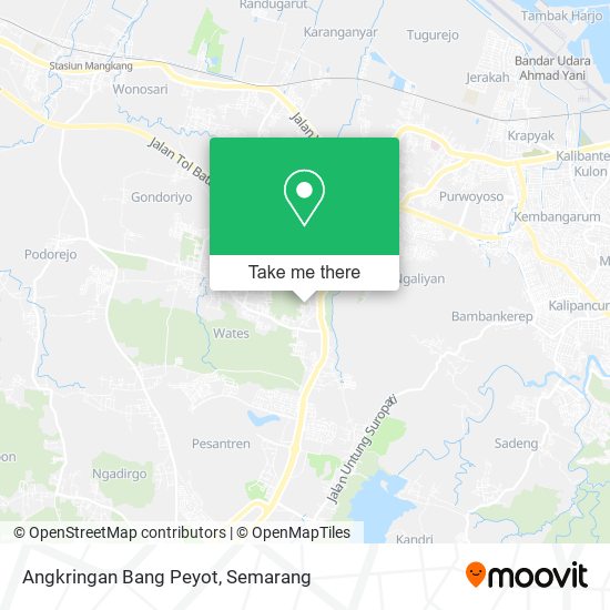 Angkringan Bang Peyot map
