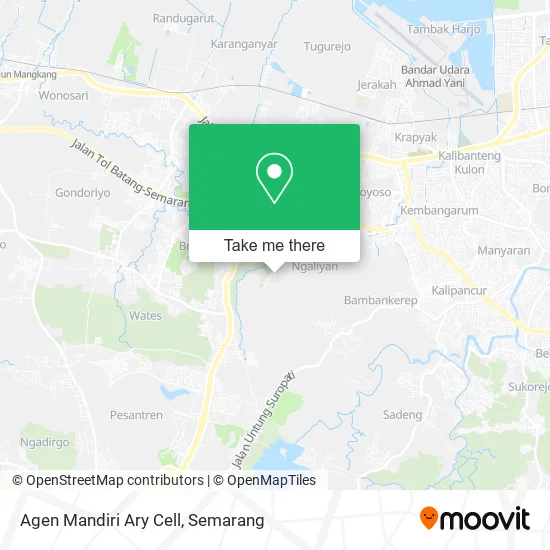 Agen Mandiri Ary Cell map