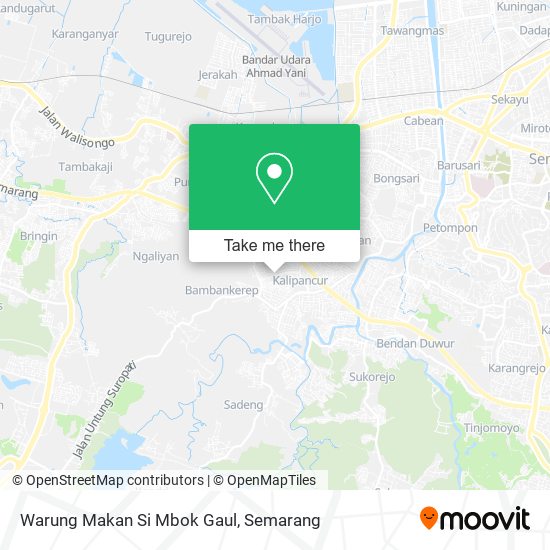 Warung Makan Si Mbok Gaul map
