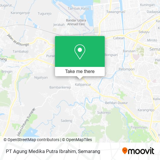 PT Agung Medika Putra Ibrahim map