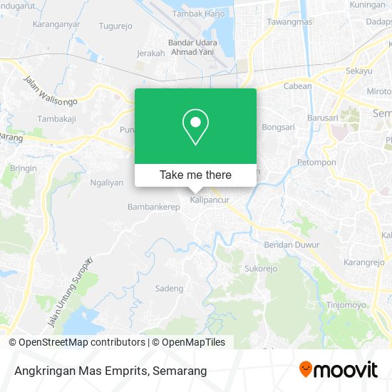 Angkringan Mas Emprits map