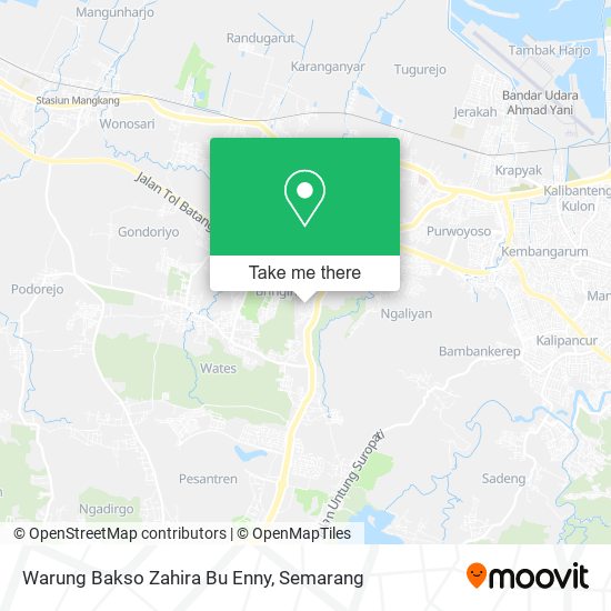 Warung Bakso Zahira Bu Enny map