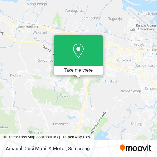 Amanah Cuci Mobil & Motor map