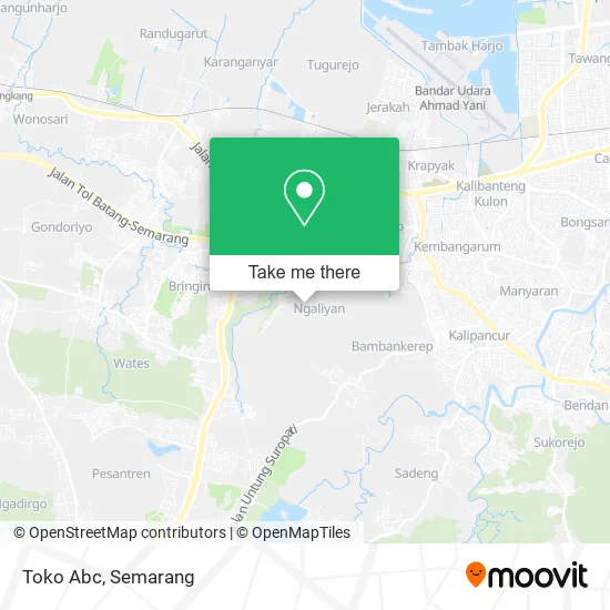 Toko Abc map