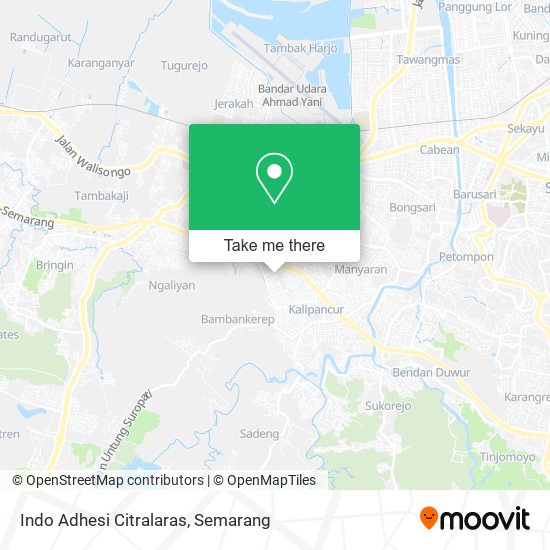 Indo Adhesi Citralaras map