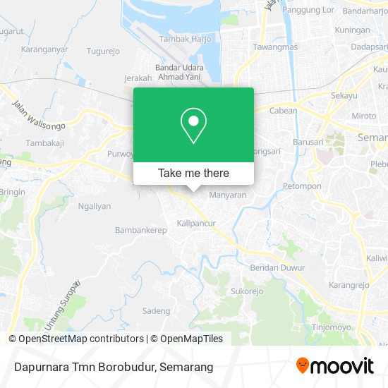 Dapurnara Tmn Borobudur map