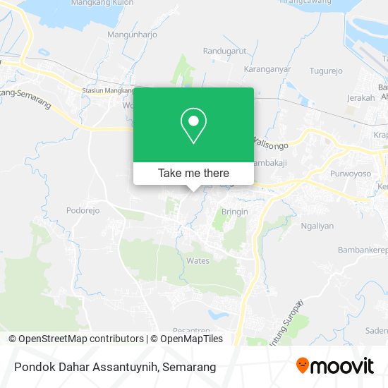 Pondok Dahar Assantuynih map