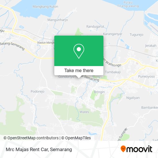 Mrc Majas Rent Car map