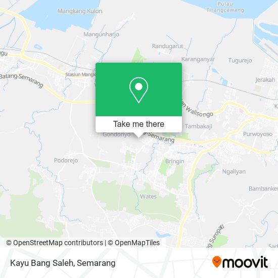 Kayu Bang Saleh map