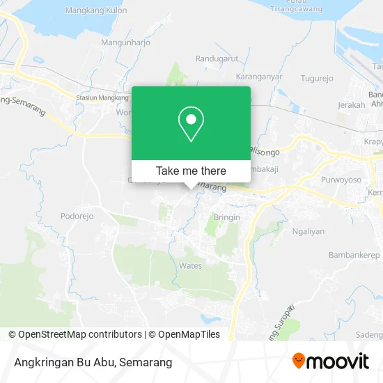 Angkringan Bu Abu map