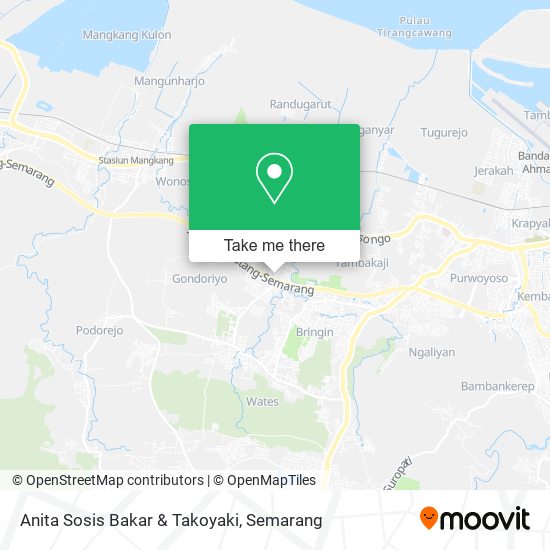 Anita Sosis Bakar & Takoyaki map