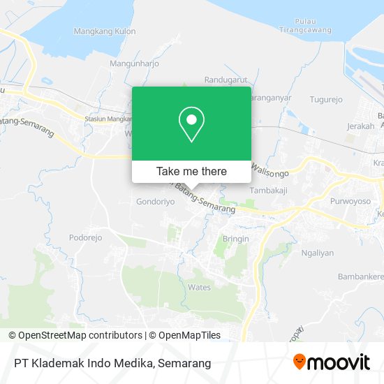 PT Klademak Indo Medika map