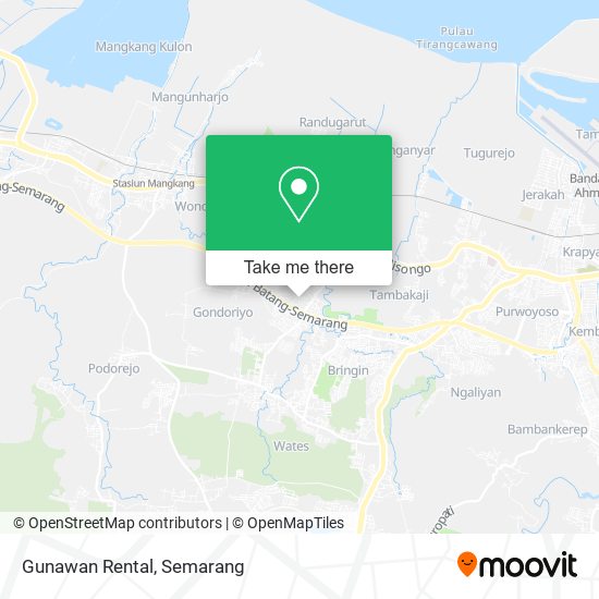 Gunawan Rental map