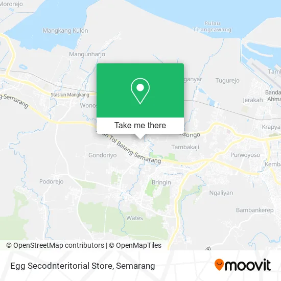 Egg Secodnteritorial Store map