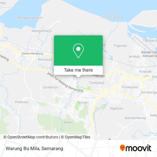 Warung Bu Mila map