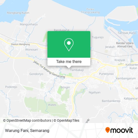 Warung Fani map