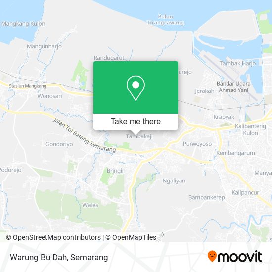 Warung Bu Dah map