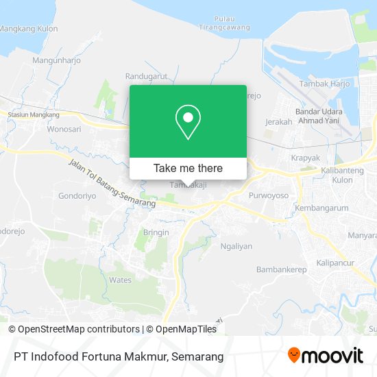 PT Indofood Fortuna Makmur map