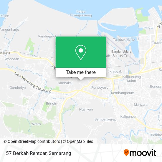 57 Berkah Rentcar map