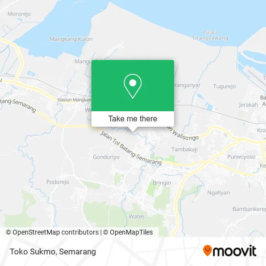 Toko Sukmo map