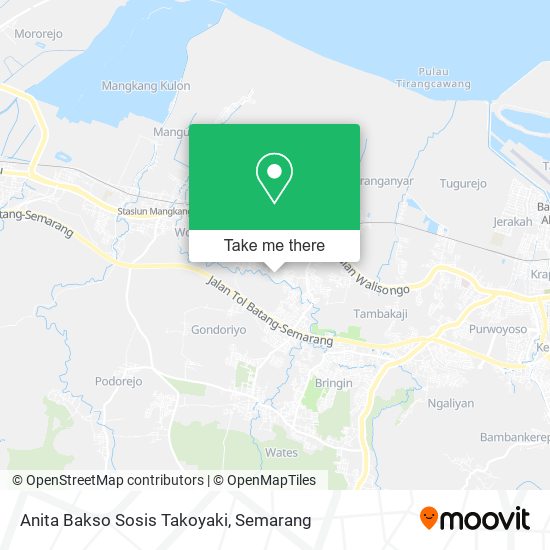 Anita Bakso Sosis Takoyaki map