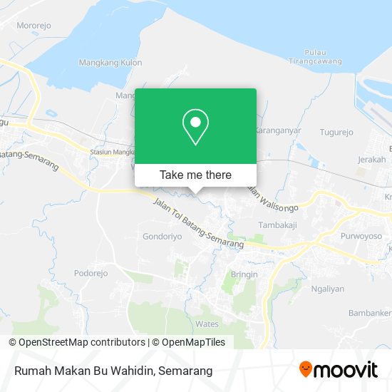 Rumah Makan Bu Wahidin map