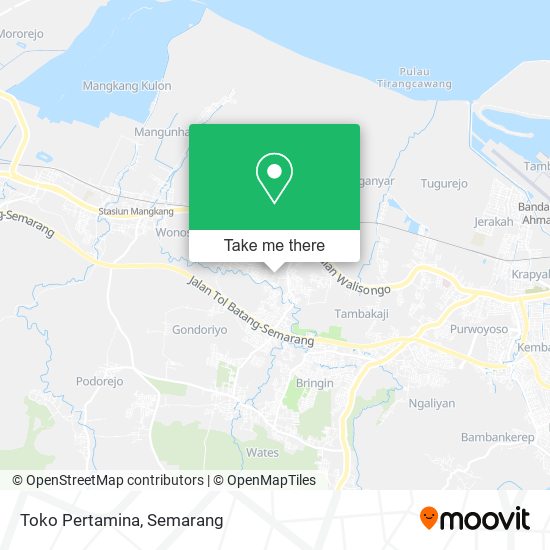 Toko Pertamina map